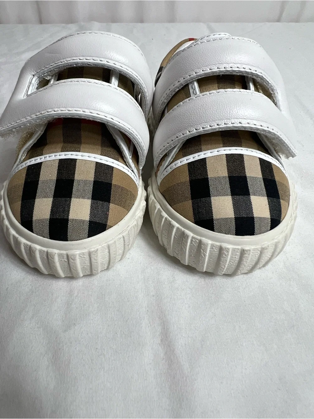 Burberry Newborn Sneaker w/Single Strap